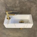 Fonteinset Boss Wessing Rinka 36x18x9 cm Links Carrara, Ophalen of Verzenden, Nieuw, Overige typen