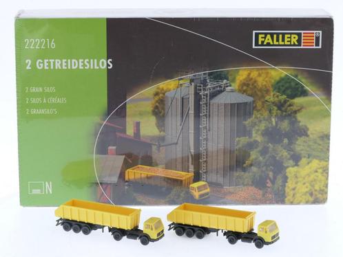 Schaal N Faller 222216 2 graansilos met Winking 094805 2..., Hobby en Vrije tijd, Modeltreinen | N-Spoor, Zo goed als nieuw, Analoog