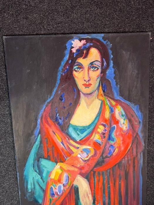 Freek van den Berg ( van Dongen van Kattenburg ) - De rode, Antiek en Kunst, Kunst | Schilderijen | Modern