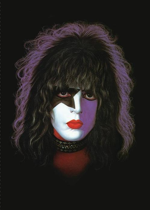 Posters - Poster KISS Paul Stanley - Paul Stanley, Verzamelen, Muziek, Artiesten en Beroemdheden, Zo goed als nieuw, Verzenden