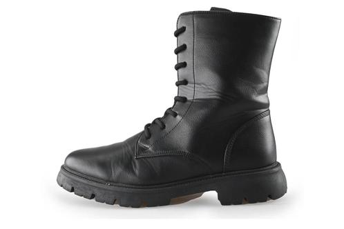 Claudia Ghizzani Veterboots in maat 41 Zwart | 10% extra, Kleding | Dames, Schoenen, Zwart, Zo goed als nieuw, Overige typen, Verzenden