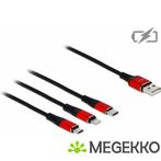Delock 85892 USB-kabel 1 m 2.0 USB A USB C/Micro-USB, Verzenden, Nieuw