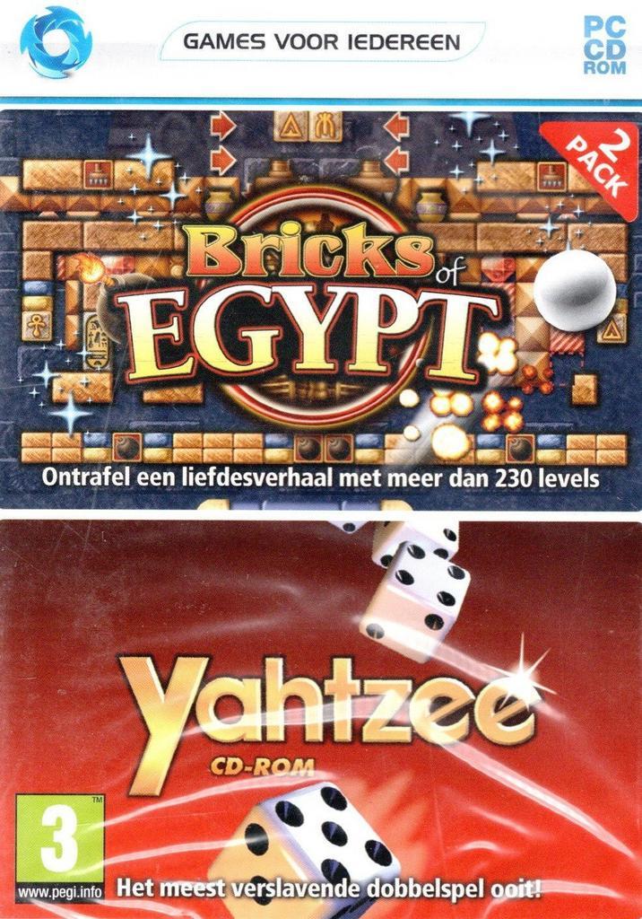 PC Bricks of Egypt + Yahtzee (Geseald), Spelcomputers en Games, Spelcomputers | Overige Accessoires, Nieuw, Verzenden
