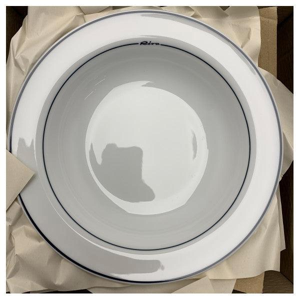 Bieden: Riva Marine Grade Porcelain Soup Plate 21.5 cm  Du, Watersport en Boten, Bootonderdelen, Overige typen, Nieuw, Zeilboot of Motorboot