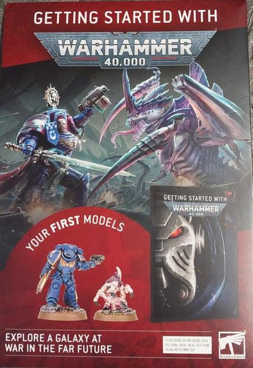 Getting Started with Warhammer 40k 2023 (warhammer nieuw), Hobby en Vrije tijd, Wargaming, Nieuw, Ophalen of Verzenden