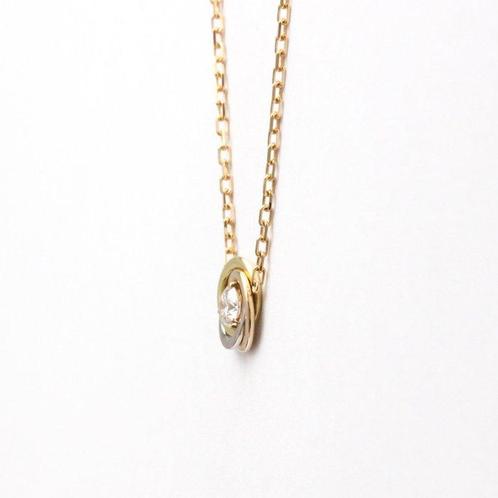 Cartier - Ketting met hanger - Trinity - 18 karaat Geel, Sieraden, Tassen en Uiterlijk, Antieke sieraden