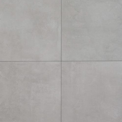Vloertegel / wandtegel melenti beton grijs 60x60, Doe-het-zelf en Verbouw, Tegels, Vloertegels, Nieuw, 10 m² of meer, Keramiek