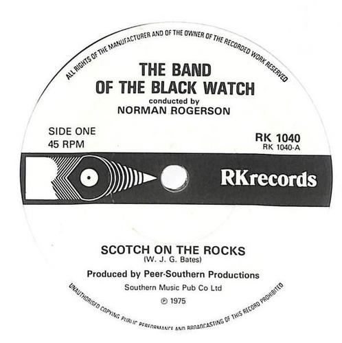Single vinyl / 7 inch - The Band Of The Black Watch - Sco..., Cd's en Dvd's, Vinyl Singles, Zo goed als nieuw, Verzenden
