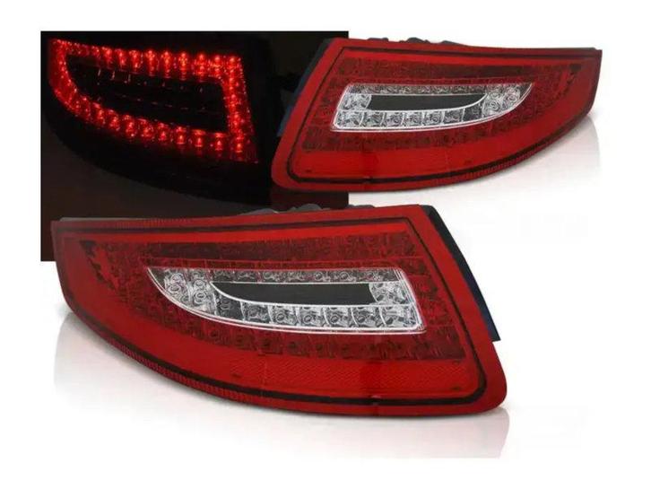 LED achterlichten Red White geschikt voor Porsche 911 997, Auto-onderdelen, Verlichting, Nieuw, Porsche, Verzenden