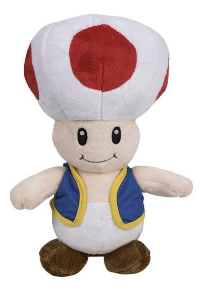 WL Super Mario 30CM Pluche-Toad (Diversen) NIEUW, Kinderen en Baby's, Speelgoed | Knuffels en Pluche, Nieuw, Ophalen of Verzenden