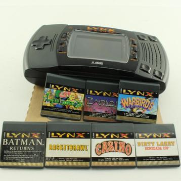 Atari Lynx 2 PAG0400 Handheld Console met 7 Games beschikbaar voor biedingen