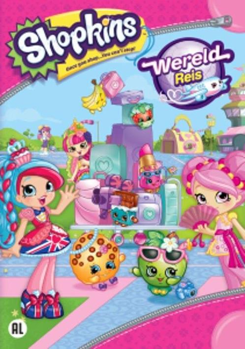 Shopkins - Wereldreis - DVD, Cd's en Dvd's, Dvd's | Tekenfilms en Animatie, Verzenden