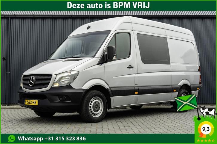 Mercedes-Benz Sprinter 314 CDI | Automaat | 3.5T Trekgewicht, Auto's, Bestelauto's, Lease, Automaat, Grijs, Stof, Diesel, Euro 6