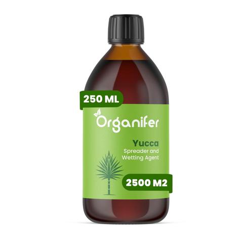 Yucca Uitvloeier - Wetting Agent – 250 ml voor 2500 m2, Tuin en Terras, Aarde en Mest, Mest, Verzenden