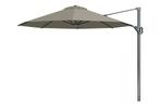 Platinum Voyager Ronde Zweefparasol T1 3m. - Taupe, Tuin en Terras, Verzenden, Nieuw, Zweefparasol, Kantelbaar