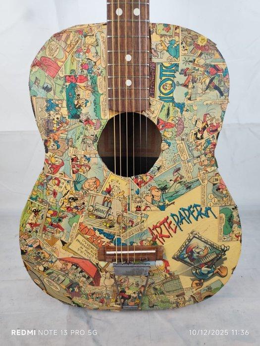Chitarra acustica zero sette arte topolino - Italia - -, Muziek en Instrumenten, Snaarinstrumenten | Gitaren | Akoestisch