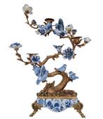 Kaarsenhouder - Brons, Porselein, Antiek en Kunst