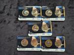 Nederland. 2 Euro 2023 Johannes Vermeer (5 stuks) (Zonder