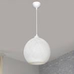 [lux.pro] Hanglamp Lisburn E27 wit, Nieuw, Verzenden