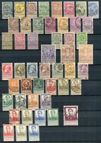 België 1849/1954 - Waardevolle verzameling in insteekalbum -, Gestempeld