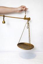 Traditionnelle - Balans of weegschaal - Messing - geschorst,