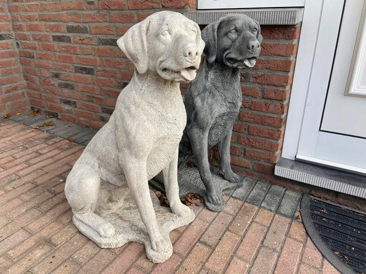 Labrador Retriever 85cm hoog en meer Tuinbeelden, Tuin en Terras, Tuinbeelden, Abstract beeld, Nieuw, Beton, Ophalen