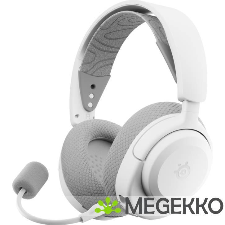 Steelseries Arctis Nova 3P Wit Draadloze Gaming Headset, Computers en Software, Headsets, Nieuw, Verzenden