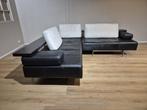 Rolf Benz Dono - Hoekbank - Zwart - Leder - Topstaat -Design, 250 tot 300 cm, Ophalen of Verzenden, 150 cm of meer, Rolf Benz dono hoekbank, designklassieker, leolux, jori, B&B