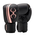 STING Bokshandschoen AURORA | Zwart/peach | klittenband 10oz, Verzenden, Nieuw, Overige, Vechtsportbescherming