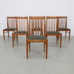 Vintage Eetkamerstoelen 6 Teak Bramin, 1970s Deens, Ophalen, Hout, Gebruikt, Bruin