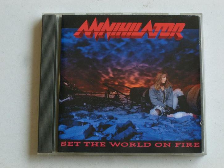 Annihilator - Set the world on fire, Cd's en Dvd's, Cd's | Hardrock en Metal, Zo goed als nieuw, Verzenden