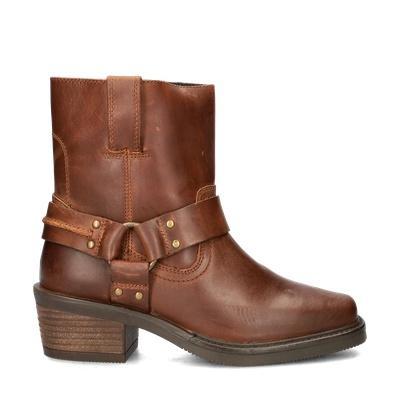 Nelson bikerboots voor dames in het Cognac, Kleding | Dames, Schoenen, Lage of Enkellaarzen, Overige kleuren, Nieuw, Verzenden