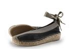 Shabbies Amsterdam Espadrilles in maat 38 Grijs | 20%, Shabbies Amsterdam, Verzenden, Zo goed als nieuw, Grijs