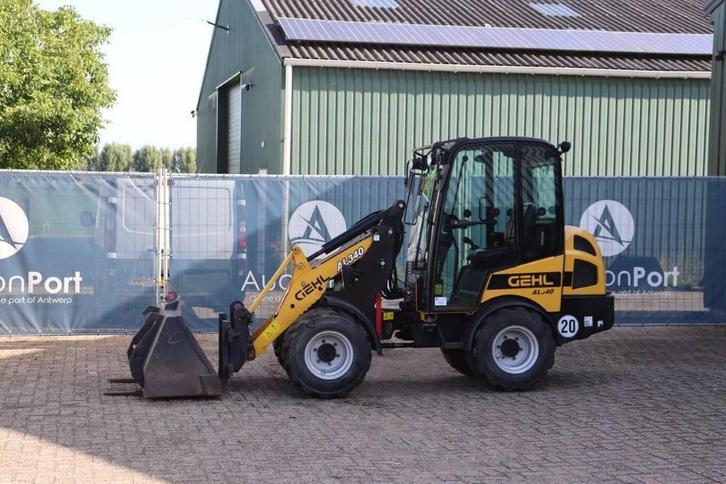 Veiling: Wiellader Gehl AL340 Diesel 2020, Zakelijke goederen, Machines en Bouw | Kranen en Graafmachines, Wiellader of Shovel