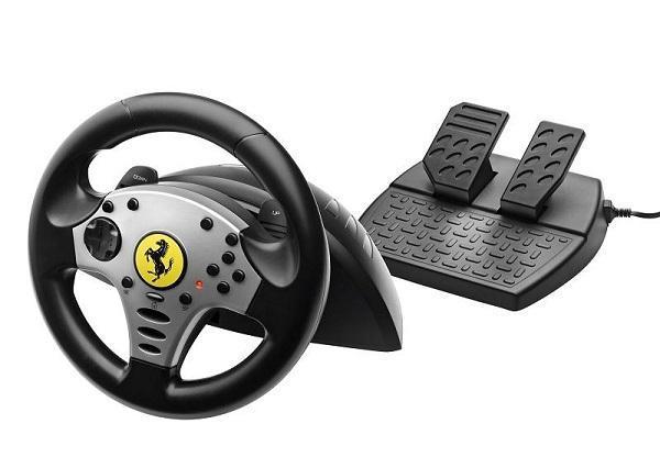Racestuur PS3 - Ferrari Challenge Stuur - Thrustmaster PS3, Spelcomputers en Games, Spelcomputers | Sony PlayStation Consoles | Accessoires