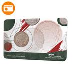 80 jaar afscheid zilveren kwartje in coincard, Postzegels en Munten, Munten | Nederland, Verzenden