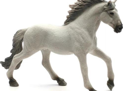 schleich FARM WORLD - Sorraia Mustang hengst- Speelfiguur -, Kinderen en Baby's, Speelgoed | Overig, Ophalen of Verzenden
