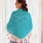 Haakpatroon byClaire Ibiza omslagdoek, Hobby en Vrije tijd, Breien en Haken, Ophalen of Verzenden, Nieuw, Breien of Haken, Wol of Garen