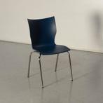 Casala Sfinx design vergaderstoel, blauw, 4-poot onderstel, Ophalen of Verzenden, Nieuw