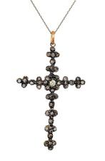 Zonder minimumprijs - Halsketting - 9 kt. Zilver, Geel goud, Nieuw