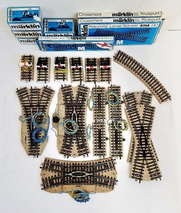 Märklin H0 - 5103-5112-5114-5128-5214-7190-7191 -, Hobby en Vrije tijd, Modeltreinen | H0