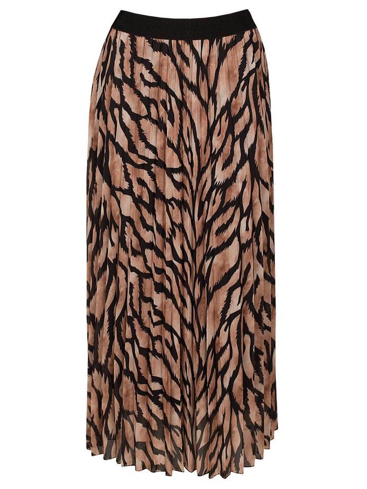 Rok Plissé Tijger, Kleding | Dames, Rokken, Verzenden
