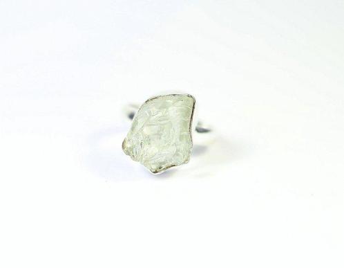Groene amethist Ring / rauw / nieuw- 6.94 g - (1), Verzamelen, Mineralen en Fossielen