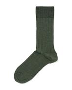 HEMA Herensokken rib wol groen 2+1 gratis, Verzenden, Nieuw