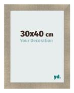 Fotolijst 30x40 cm - Goud Antiek - MDF - Pisa, Verzenden, Nieuw