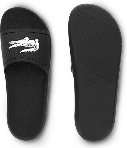 Lacoste Croco Slide Heren Badslippers - mt 44.5 -Zwart, Kleding | Heren, Schoenen, Verzenden