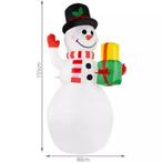 Ruhhy Opblaasbare Sneeuwman met LED - Sfeervolle Kerstver..., Diversen, Ophalen of Verzenden, Nieuw