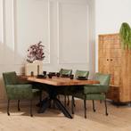 Boomstamtafel Boston | 200 cm, Huis en Inrichting, Tafels | Eettafels, Ophalen of Verzenden, Nieuw