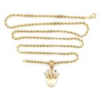 Handmade - Halsketting - 3.5 g - 18 karaat Geel goud, Sieraden, Tassen en Uiterlijk, Kettingen, Nieuw