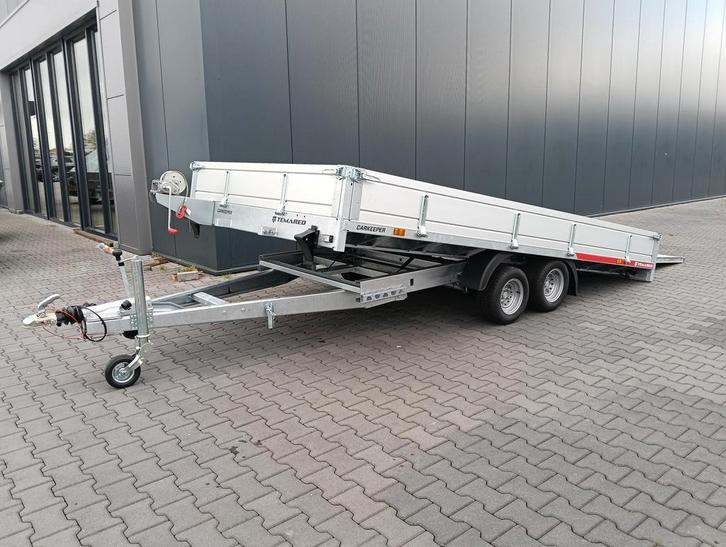 TEMARED Multi plateauwagen Kantelbare plateauwagen VOORRAAD, Auto diversen, Aanhangers en Bagagewagens, Nieuw